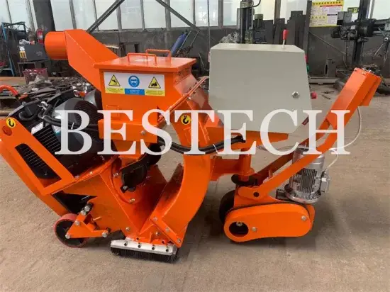 Máy phun cát di động chuyên dùng cho việc làm sạch sàn bê tông hình ảnh 1-description