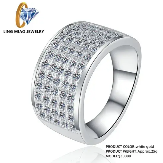Nhẫn nữ bạc 925 cao cấp, phụ kiện từ nhà bán buôn Trung Quốc, thiết kế tinh tế đính zirconia hình ảnh 1-description
