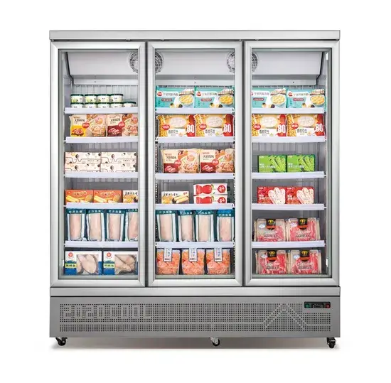 Tủ mát đứng hiện đại dành cho trưng bày rượu và đồ uống giải khát hình ảnh 1-description