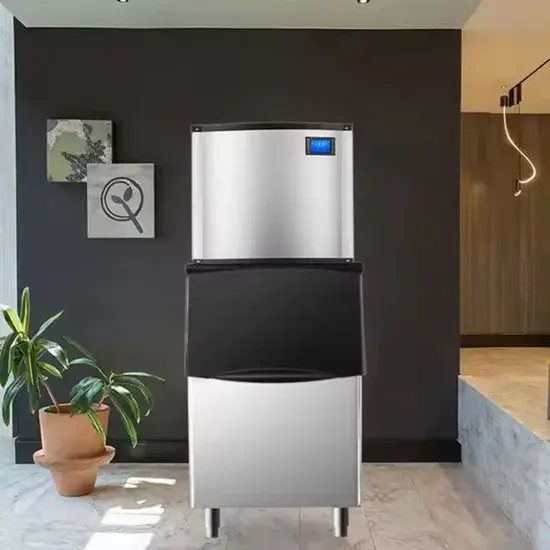 Thiết bị sản xuất đá viên thương mại 900kg và 1000kg chất lượng cao hình ảnh 1-description