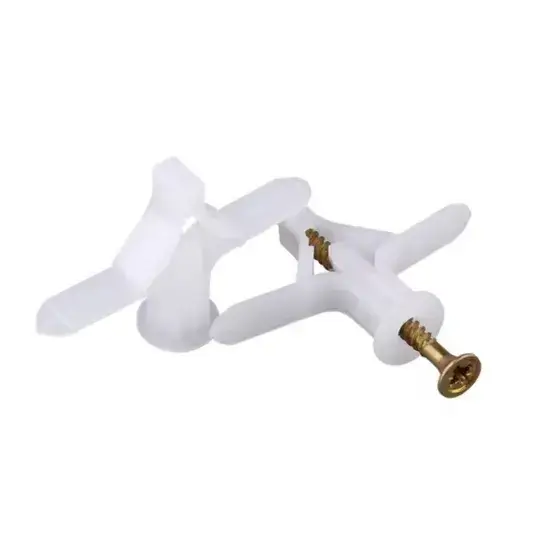 Móng treo tường nhựa rỗng tự khoan - Lựa chọn hàng đầu cho việc treo vật dụng trên tường màu xám hình ảnh 1-description