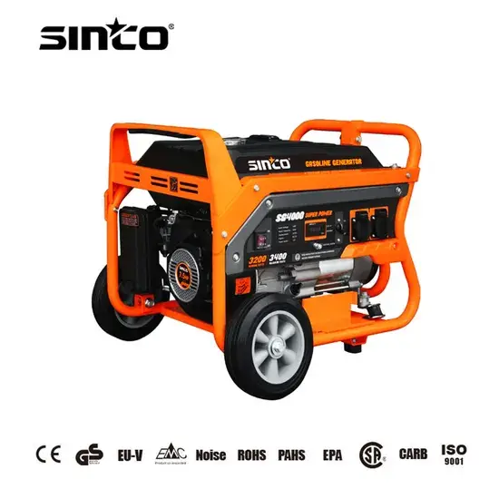 4000 Máy phát điện chạy bằng gas di động - Sự lựa chọn hoàn hảo cho Cắm trại và Tình huống Khẩn cấp hình ảnh 1-description