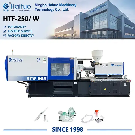 Máy đúc phun khối lượng với độ chính xác cao cho việc sản xuất bộ sưu tập ống máu hình ảnh 1-description
