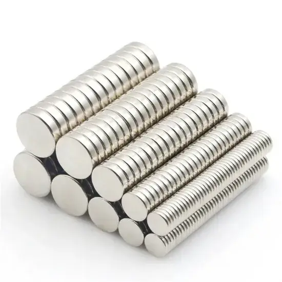 Đĩa nam châm neodymium mạnh, kích thước 10X5 và 12X3 hình ảnh 1-description