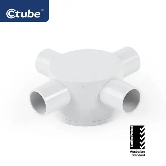 Loại hộp nối điện PVC lắp đặt trong tường, phân phối sỉ hình ảnh 1-description