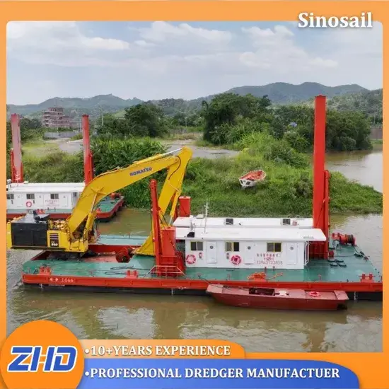 Máy xúc đầm bùn/cát Sinosail được điều chỉnh theo yêu cầu hình ảnh 1-description