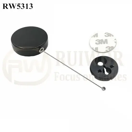 Dây An Toàn Tether Plus Hình Tròn 30mmx5.5mm - Vật Liệu ABS, Miếng Dán An Toàn hình ảnh 1-description