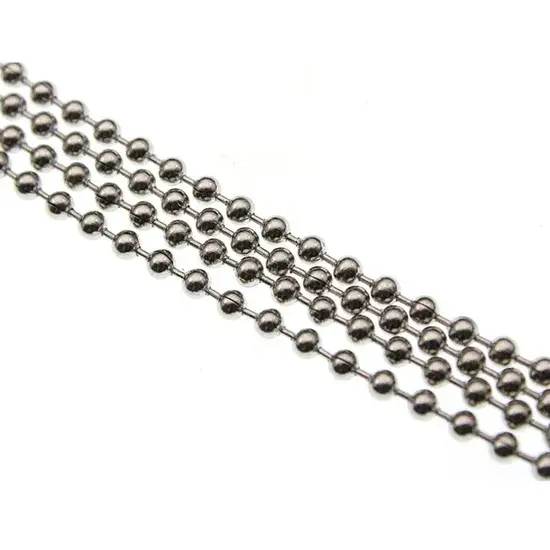 Dây chuyền thép không gỉ hạt bi 2.4mm - Sản phẩm chất lượng cao hình ảnh 1-description