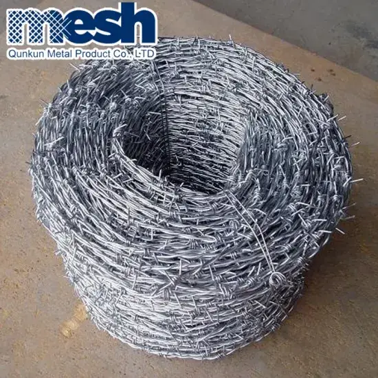 Dây kẽm gai mạ kẽm, sản phẩm chất lượng cao cho lưới bảo vệ với chứng nhận ISO hình ảnh 1-description