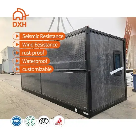 Nhà container tách rời cho sinh viên, cung cấp nơi trú ẩn chống gió tại khu vực kho hình ảnh 1-description