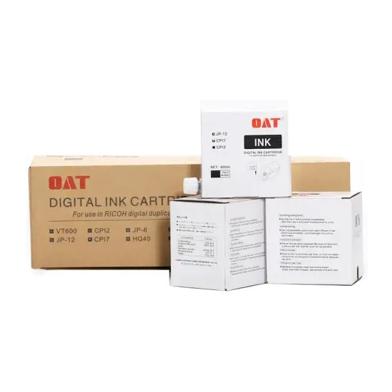 Mực đen CPI3 cho máy sao chép kỹ thuật số của Gestetner: Chất lượng vượt trội hình ảnh 1-description
