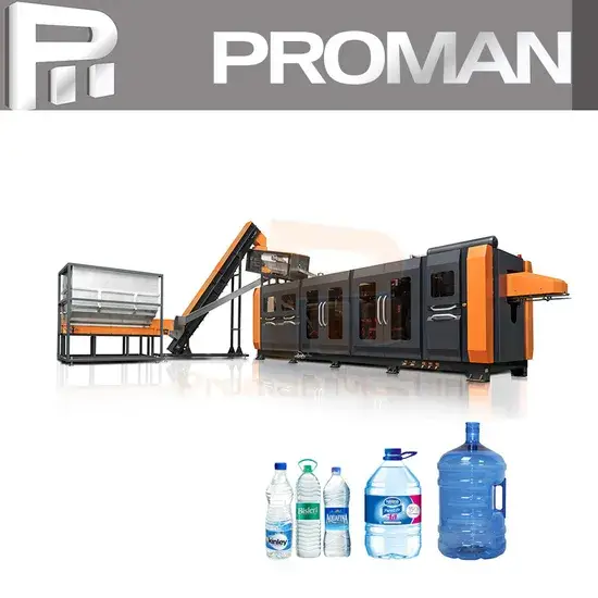 Máy ép phun tự động cho sản xuất chai nhựa từ preform PET hình ảnh 1-description