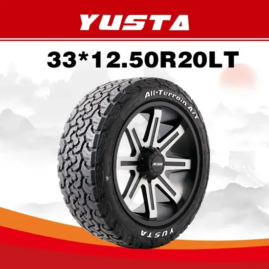 Lốp du lịch Yusta Brand mùa hè, phổ biến suốt cả năm. Kích thước 33*12.50r20lt hình ảnh 1-description