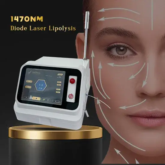 Máy Laser 1470nm Diode Hút Mỡ Bụng và Nâng Cơ Hiệu Quả hình ảnh 1-description
