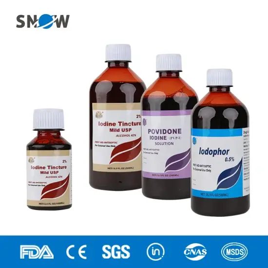 Dung dịch sát khuẩn povidone iodine iodophor dành cho da và niêm mạc trong cơ sở y tế hình ảnh 1-description