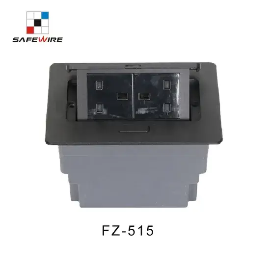 Bảng socket nổi Safewire Fz-515: thiết kế socket bàn nhô lên bằng chất liệu nhôm hình ảnh 1-description