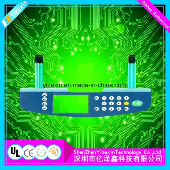 Bàn phím công tắc màng phím đơn siêu mỏng - Bảng điều khiển 10 chiếc hình ảnh 1-description