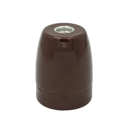 Đèn chùm nâu E27 - Sản xuất từ gốm, đế đèn chất lượng cao tại Trung Quốc từ thương hiệu Keruida hình ảnh 1-description