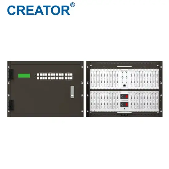 Bộ chuyển mạch ma trận HDMI 2.0 4K@60Hz 4:4:4 với điều khiển video wall từ nhà cung cấp đáng tin cậy hình ảnh 1-description