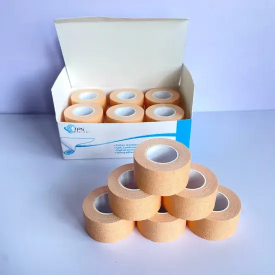 Băng dính vải cotton chứa keo oxit kẽm sử dụng trong phẫu thuật với chứng nhận CE ISO FDA hình ảnh 1-description