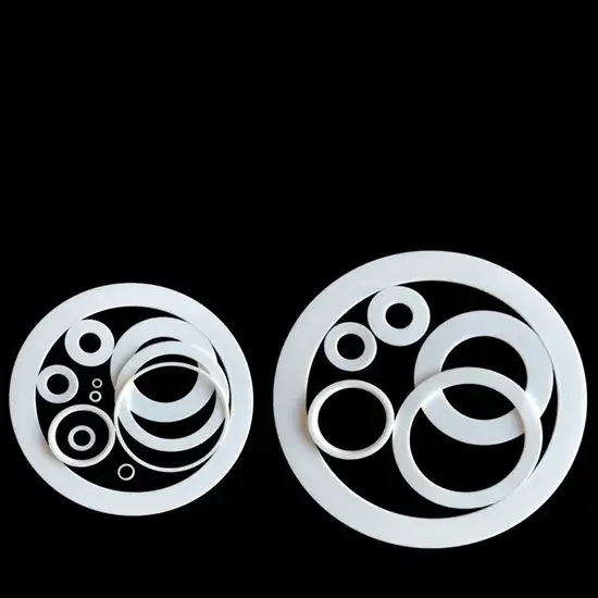 Vòng đệm PTFE trắng và đệm phẳng PTFE từ nhà sản xuất Trung Quốc hình ảnh 1-description