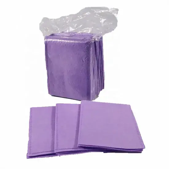 Găng tay vải không dệt spunlace chăm sóc cơ thể cho bệnh nhân hình ảnh 1-description