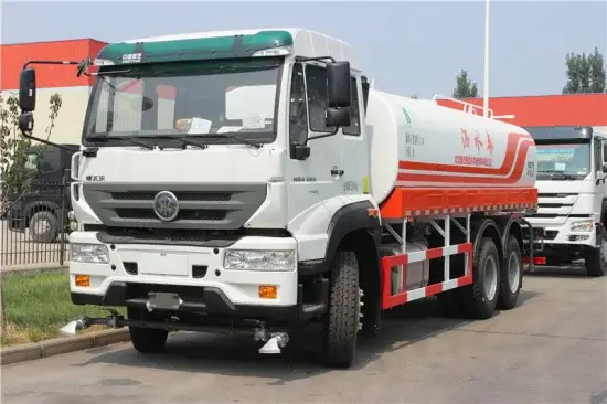Xe tải vận chuyển nước 6x4 - Xe tanker nước 15000L - Xe tư poly nước chất lượng cao hình ảnh 1-description