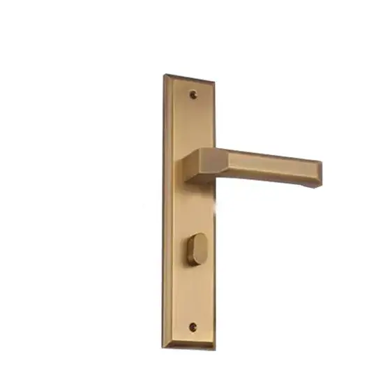 Khóa tay nắm cửa độc đáo từ nhà sản xuất Trung Quốc dành cho cửa gỗ sắt trong không gian văn phòng và gia đình hình ảnh 1-description