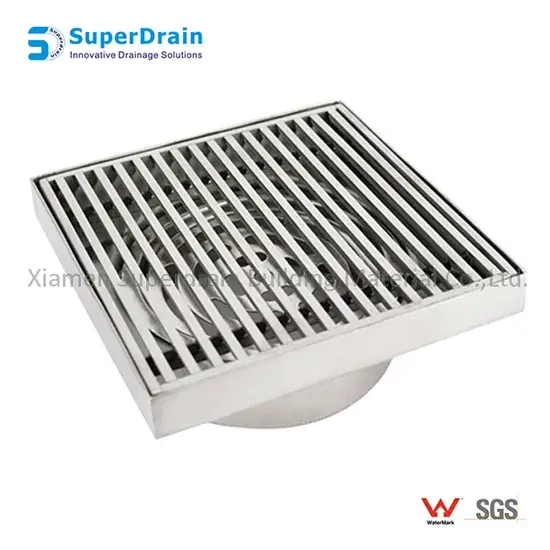 Bộ thoát nước vuông SUS dành cho thiết bị phòng tắm và bếp hình ảnh 1-description