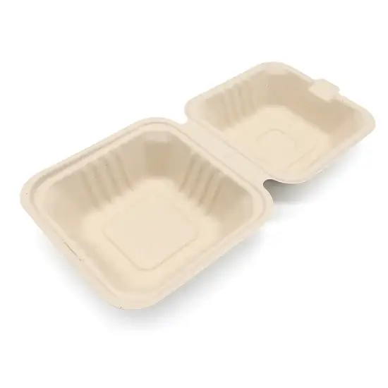 Khay đựng thức ăn một lần kích thước 152*152*76mm hình ảnh 1-description