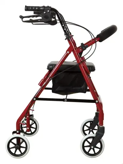Xe lăn có giá phù hợp, phù hợp sử dụng cho việc vệ sinh và đi lại, sản phẩm y tế xuất xứ từ Trung Quốc hình ảnh 1-description