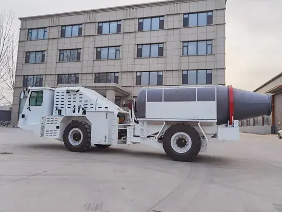Xe tải trộn bê tông Tmg cho công việc khai thác mỏ ngầm - giải pháp hiệu quả hình ảnh 1-description