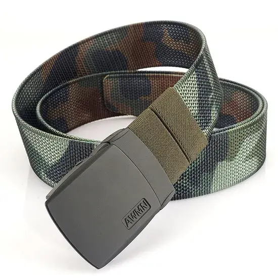 Đai thể thao dành cho nam, chất liệu vải polyester canvas, khóa nhanh, tùy chỉnh đai nylon hình ảnh 1-description