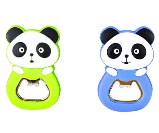 Tiêu đề mới: Mở nắp chai bằng cao su silicone mềm 3D với tính năng nam châm hình ảnh 1-description