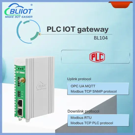 PLC kết nối với cổng MQTT OPC UA thông qua giao thức Modbus TCP/TCP BL104 hình ảnh 1-description
