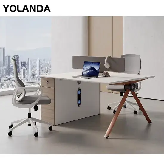 Bàn làm việc Yolanda Modular 2 4 6 - Thiết kế hiện đại cho văn phòng và khu làm việc hình ảnh 1-description