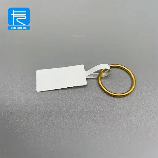 Nhãn dán cuộn nhẫn nhỏ RFID UHF, lớp dính chất lượng cao cho trang sức hình ảnh 1-description