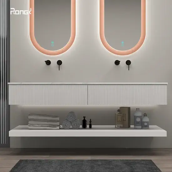 Bộ trang điểm hài hòa với tự nhiên, nội thất phòng tắm độc đáo với thiết kế linh hoạt hình ảnh 1-description