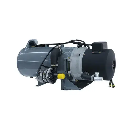 Bộ gia nhiệt đường ống ngang xe điện Yjp/a Series với công nghệ nhiên liệu lỏng áp suất cao hình ảnh 1-description