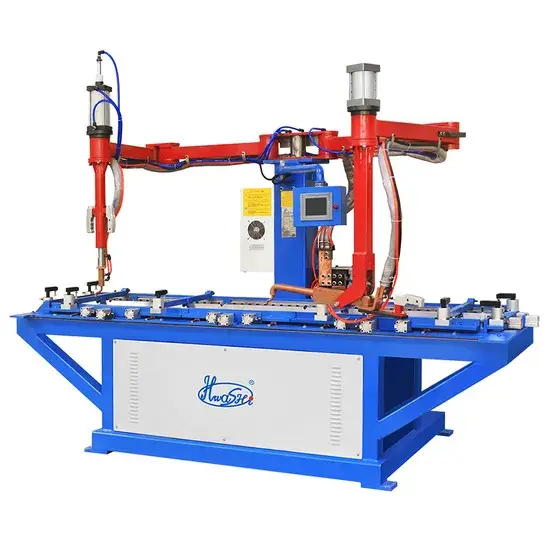 Máy hàn điểm chất lượng cao, tay rocker nhiều điểm, bàn hàn tấm kim loại, các bộ phận hàn tấm kim loại từ nhà cung cấp uy tín hình ảnh 1-description