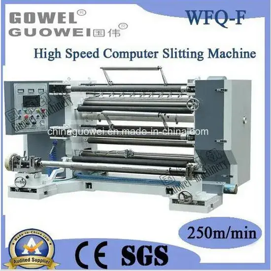 Máy cắt phim và cuốn tự động với công nghệ điều khiển PLC chuyên nghiệp hình ảnh 1-description