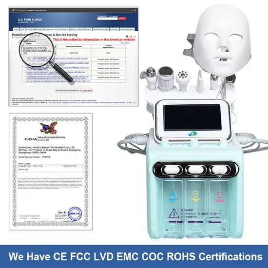 Máy Chăm Sóc Da Hydro RF 8 trong 1 - Thiết Bị Chuyên Nghiệp Hút Chân Không hình ảnh 1-description