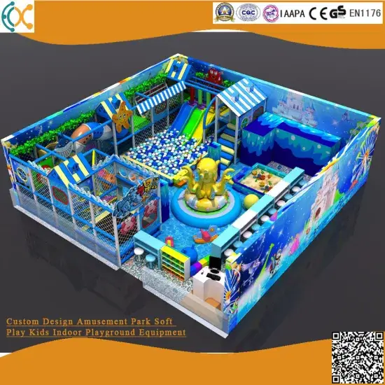 Thiết kế các trò chơi tùy chỉnh trong nhà cho trẻ em tại công viên giải trí hình ảnh 1-description