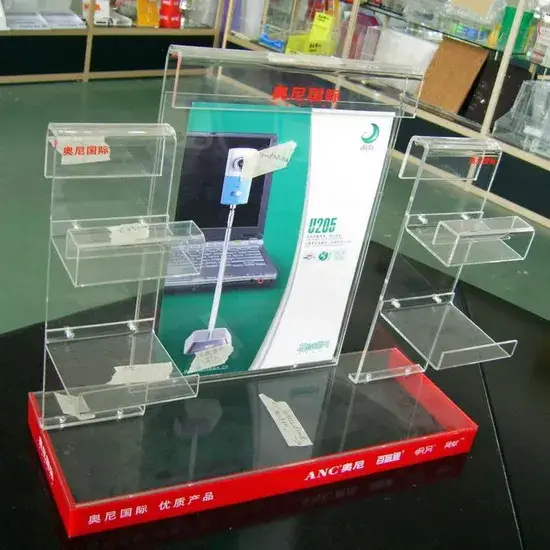 Kệ trưng bày bằng chất liệu acrylic chất lượng cao dành cho cửa hàng bán lẻ hình ảnh 1-description
