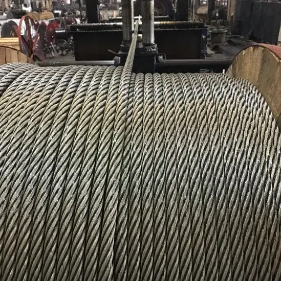 Ứng dụng dây cáp thép mạ kẽm 6*19+Iwrc 22mm trong đánh bắt cá lưới tại nhà máy hình ảnh 1-description