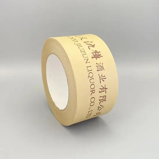 Băng dính giấy kraft chất lượng cao cho việc đóng gói hộp carton hình ảnh 1-description