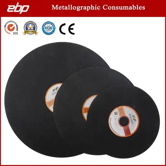 Bánh cắt alumina chất lượng cao dành cho máy cắt mài mòn hình ảnh 1-description