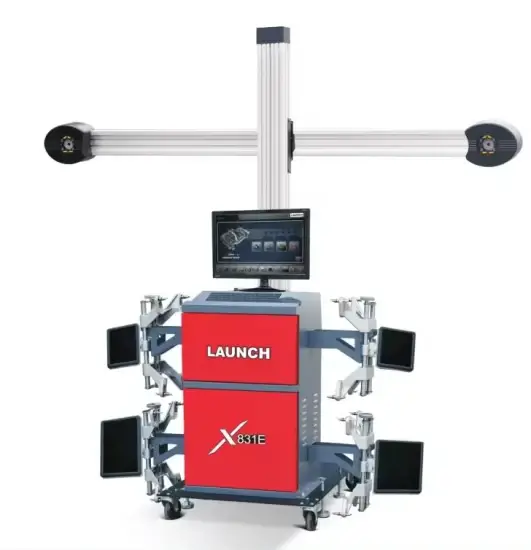 X-831e: Bộ phụ kiện 3D máy căn chỉnh bánh xe đầy đủ cho việc ra mắt ban đầu hình ảnh 1-description