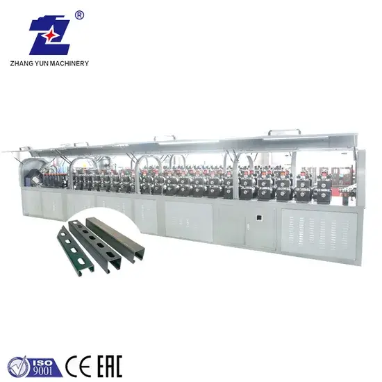 Máy tạo hình kênh thép perforated mới cho tấm pin mặt trời từ nhà sản xuất uy tín hình ảnh 1-description
