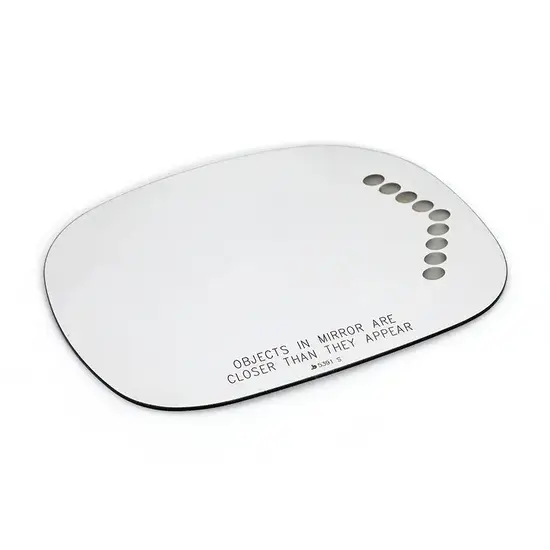 Ốp gương bên hông ô tô kiểu cầu lồi phủ chrome - Phụ kiện gương chiếu hậu xe hơi hình ảnh 1-description